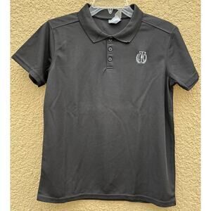 Polo Golf Black Logo Youth Large